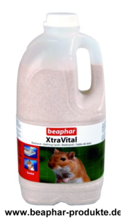Beaphar XtraVital Badesand Gerbil Rennmaus 2L