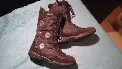 Mädchen Winterstiefel schwarz Gr. 34 neuwertig