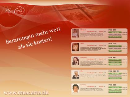 Gratis Kartenlegen Hellsehen Wahrsagen auf MeaCarta
