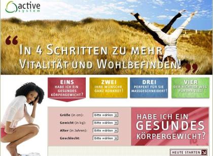 In 4 Schritten zu einer besseren Figur mehr Vitalität und Wohlbefinden.