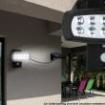 LED Solar-Strahler Duo mit Infrarot-Bewegungsmelder