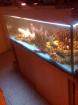 450L Aquarium mit unterschrank Abdeckung Pumpe Fische usw