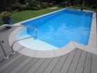 GFK POOL Schwimmbecken 8 20 x 3 10 x 1 55 SET Schwimmpool Fertigbecken
