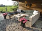 Extravagante Bouholz U-Loungebank Unna bei www. exklusivdutchdesign. de