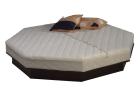 Wasserbett 8-eckig Softside