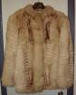 Silberfuchs Pelzjacke mit Kurzkragen Versand ist möglich