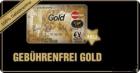 Mastercard Gold - kostenlose Kreditkarte - kein Gehaltseingang