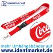 Schlüsselbänder mit Logo ab 100 Stück