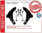 NEU QUERLENKER SATZ RENAULT Laguna II Grandtour KG0/ 1 6-TEILE VORDERACHSE