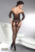ADIVA BODYSTOCKING sexy Damenanzug Body schwarz rot weiß beige Catsuit