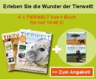 TIERWELT live Zeitschrift - Jahres-Abo Buch für 14 40 Euro