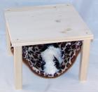 Hängemattengestell mit 1 Hängematte Leopard Tierfellimitat für Meerschweinchen