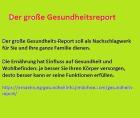 Der große Gesundheits-Report jetzt als SOFORT-DOWNLOAD erhältlich