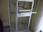 2 Monate alte Zimmer-Voliere aus Alu auf Rollen NP950 Euro für VB 400 Euro ab