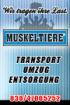 Muskeltiere wir tragen Ihre Last