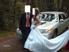Zeiteiliges Brautkleid Gr. 34