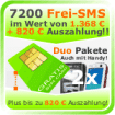 JETZT 820 EURO CASH GESCHENKT