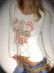 Pulli/Shirt mit Schnürung Gr. S