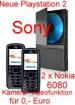 2 x Nokia 6080 Playstation 2