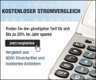 Strom-Gas-Vergleich kostenlos - jetzt sparen