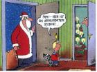 Santa Claus Is Coming To Town. Schenken Sie Weihnachten.
