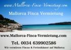 Finca Ferienhäuser Vermietung Mallorca