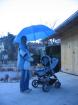 Regenschirm / Schirm für Kinderwagen oder Buggy für 24 90 Euro da bleibt Mama tro