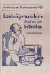 Anleitung zum Bau einer Laubsägemaschine