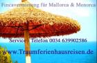 Unter www. Traumferienhausreisen. de finden sie Fincas Ferienhäuser Ferienwohnun