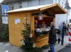 Verkaufsstand Marktstand Verkaufshütte Weihnachtsmarkthütte Weihachtsmarktbu