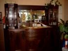 Antiker Schrank braun massiv von 1910