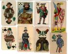 Alte Spielkarten und Kartenspiele Skatkarten uralt