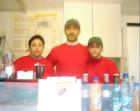 Imbisswage Party Service aus Holzkhole-Grill