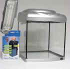Design Aquarium 25 L inkl. Filter Beleuchtung NEU