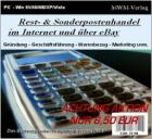Existenz Rest und Sonderpostenhandel