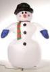 Weihnachtsmarkt Schneemann Werbestark
