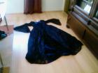 Satin Gothik-Mittelalter-Spitzenkleid Burghochzeit Faschingskleid