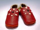 Lederschläppchen - Kinderpuschen - Lederschühchen - Kinderschuhe aus Leder NEU