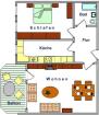 Citywohnung schön ruhig -ideal- 2 Zimmer mit Balkon zu verkaufen