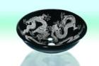 Aufsatz Glas-Waschbecken Black Dragon