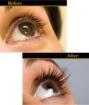 Wimpernverlängerung Extrem Lash-Extensions Modelle gesucht