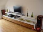 Sideboard till lowboard zebrano wenge nussbaum