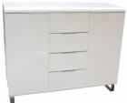 Sideboard in Weiss Hochglanz