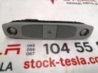 Vorderes Beleuchtungspanel mit Mikrofon und Alarmknopf Montage Tesla Modell 3