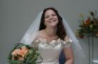 Traumhaftes HERV Brautkleid Gr. 38/40