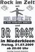 Rock im Zelt mit Man On The Line und DR ROCK in Niederkleen