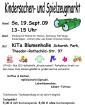 Kindersachenmarkt - KiTa Blumenhalle Ostfildern - 19. Sept. 2022 13-15 Uhr