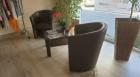 Wartebereich Lounge 2 Clubsessel und ein Beistelltisch