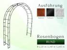 Rosenbogen Rund B 2 20m-2 60m Pergola Gartenbogen Rankgitter