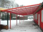 ÜBERDACHUNG - aus Alumunium und Policarbonat - aus Polen - von BLASK in Frankf